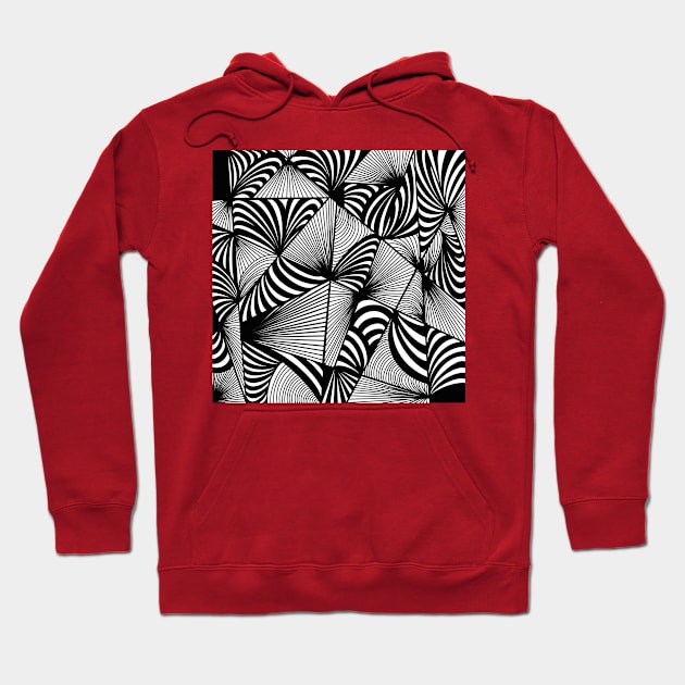 Hypnotic Stripes Hoodie by MJDiesl